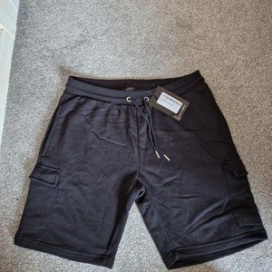 Boohoo Mens Black Shorts